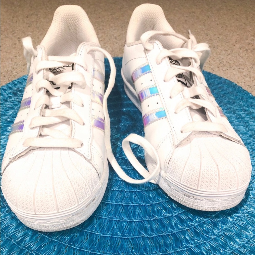 Original Adidas Holographic Shoes Like new